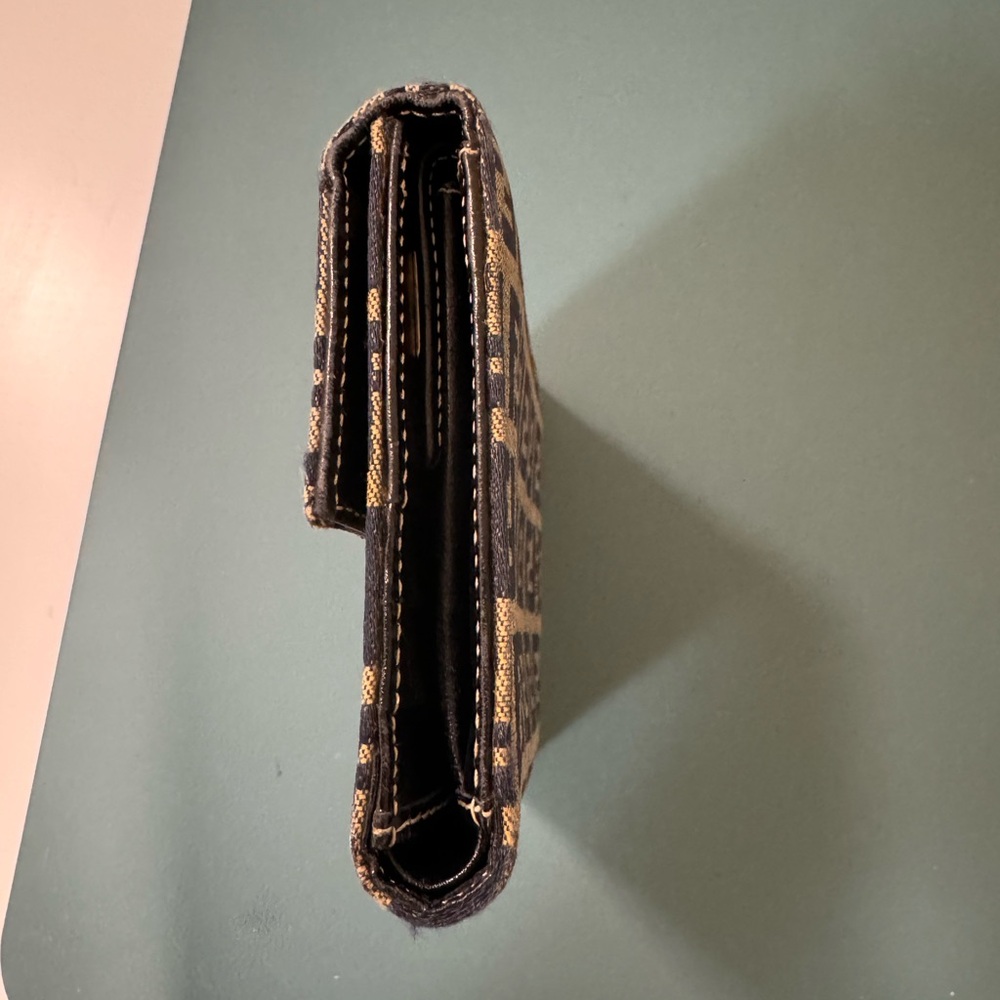 Fendi Zucca Wallet , Folding Wallet Blue - image 4